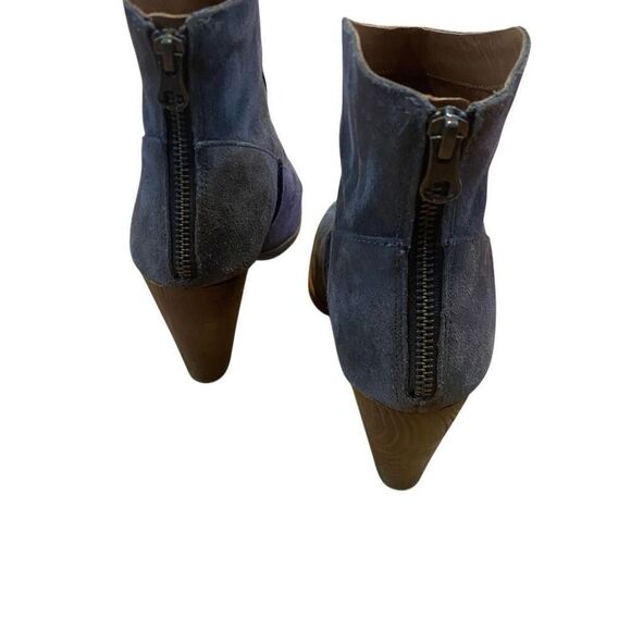 Kork-Ease Women’s Lapra Suede Western Booties – Size 10, Gray - Picture 8 of 8